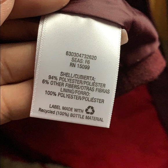 Burgundy coat - Picture 3 of 6